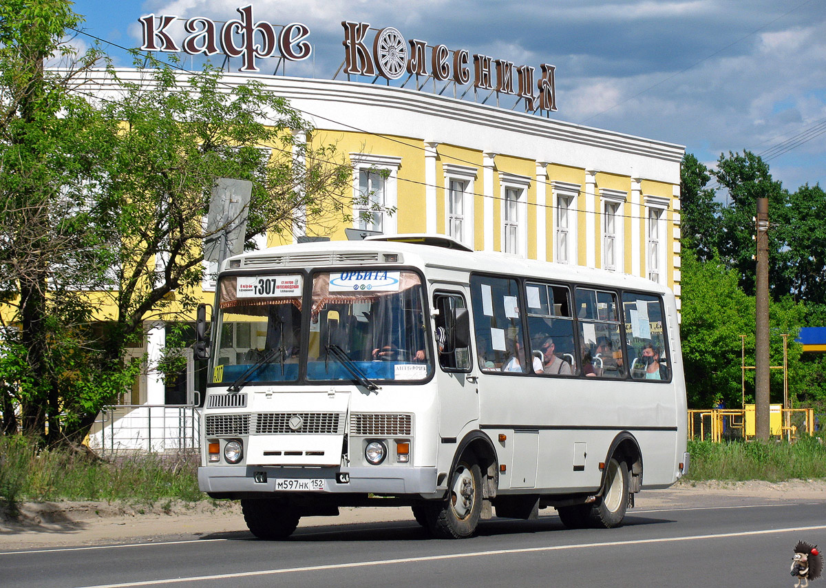 Нижегородская область, ПАЗ-32054 № М 597 НК 152