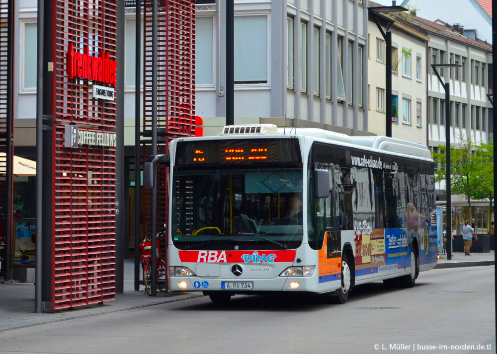 Бавария, Mercedes-Benz O530LEMÜ Citaro facelift LE MÜ № A-RV 734