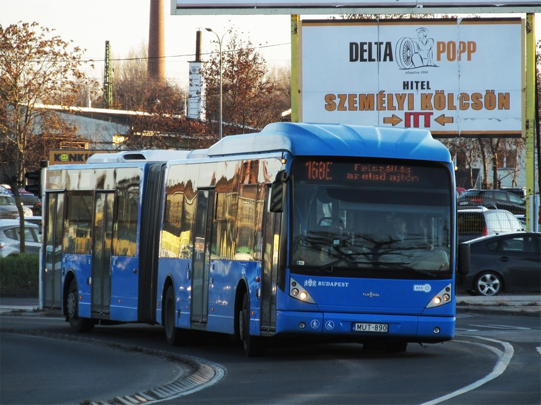 Венгрия, Van Hool New AG300 № MUT-890