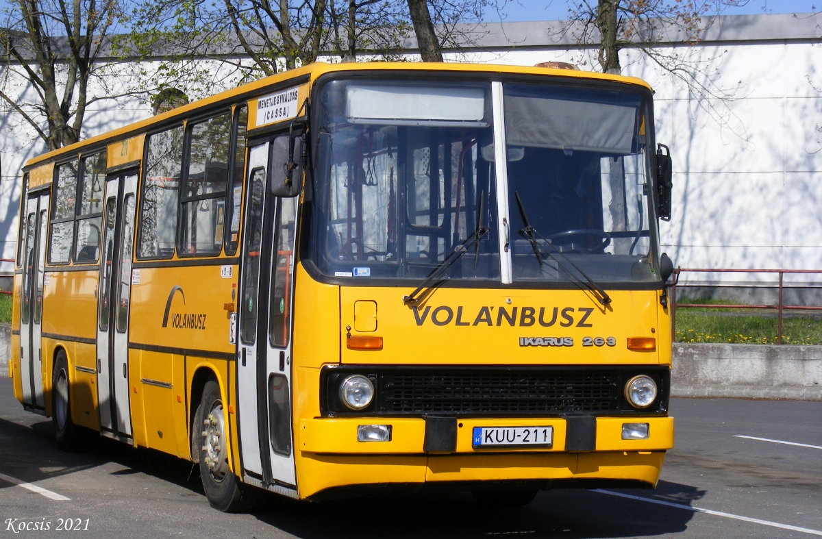 Hungary, Ikarus 263.11 # KUU-211