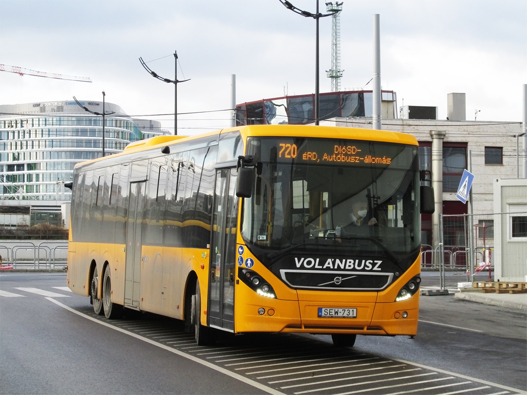 Венгрия, Volvo 8900BLE № SEW-731