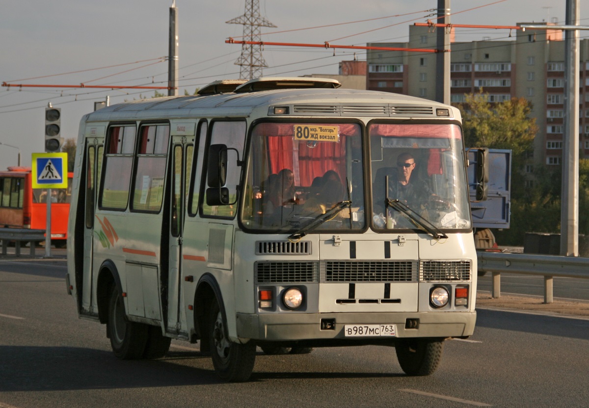 Самарская область, ПАЗ-32054 № В 987 МС 763