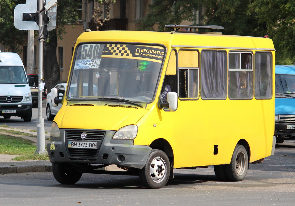 Одесская область, БАЗ-2215 "Дельфин" № BH 3973 BO