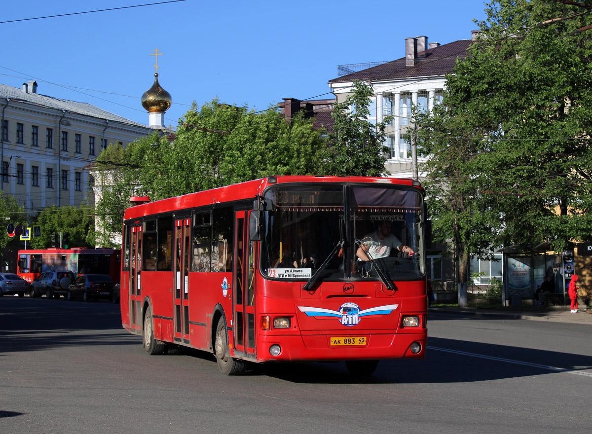 Кировская область, ЛиАЗ-5256.53 № АК 883 43