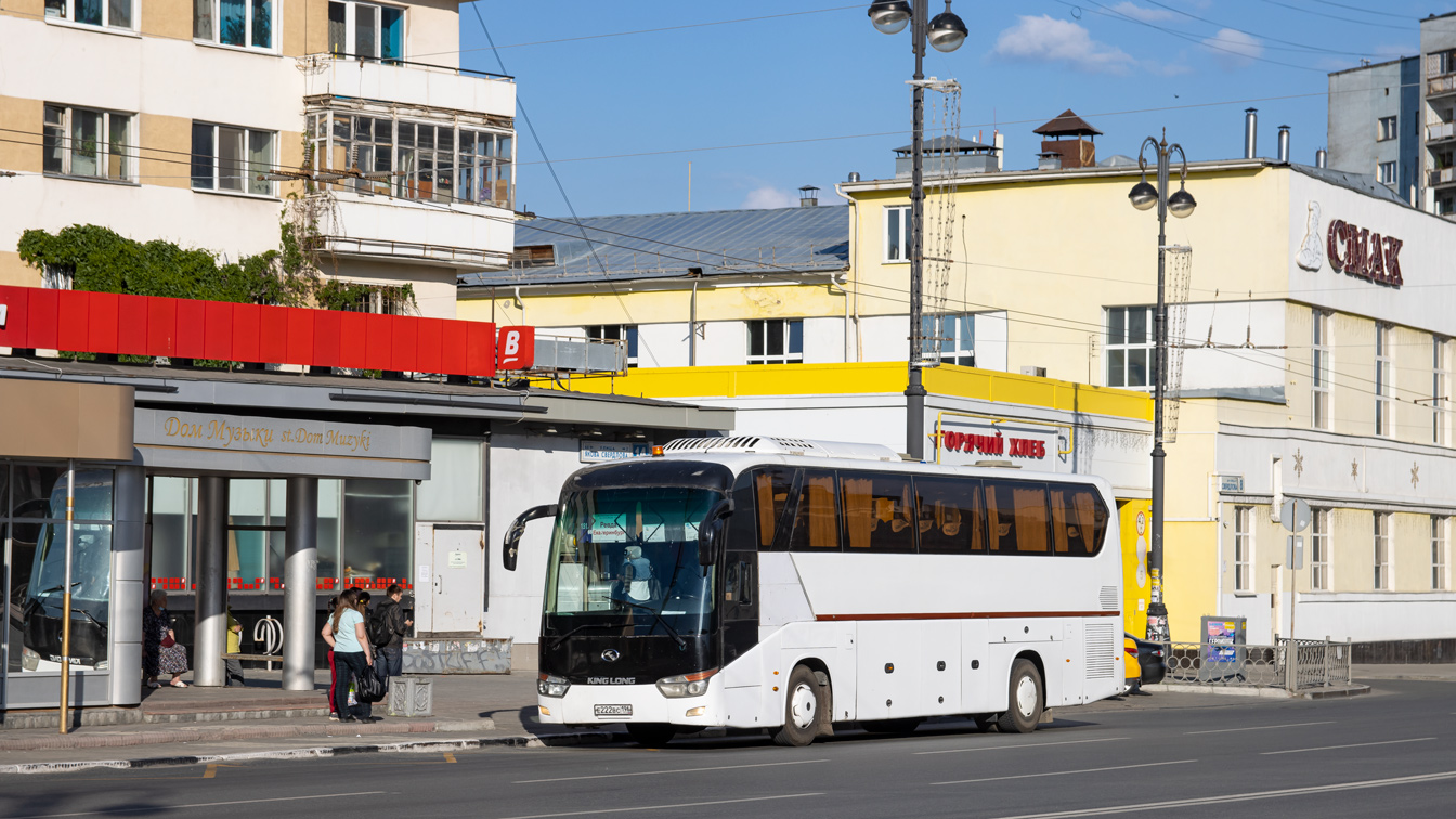 Свердловская область, King Long XMQ6129Y № Е 222 ВС 196