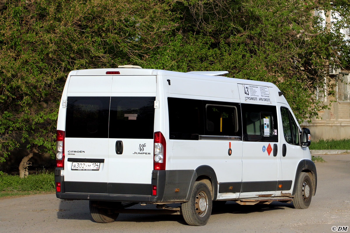 Волгоградская область, Нижегородец-2227W (Citroёn Jumper) № А 302 УМ 134