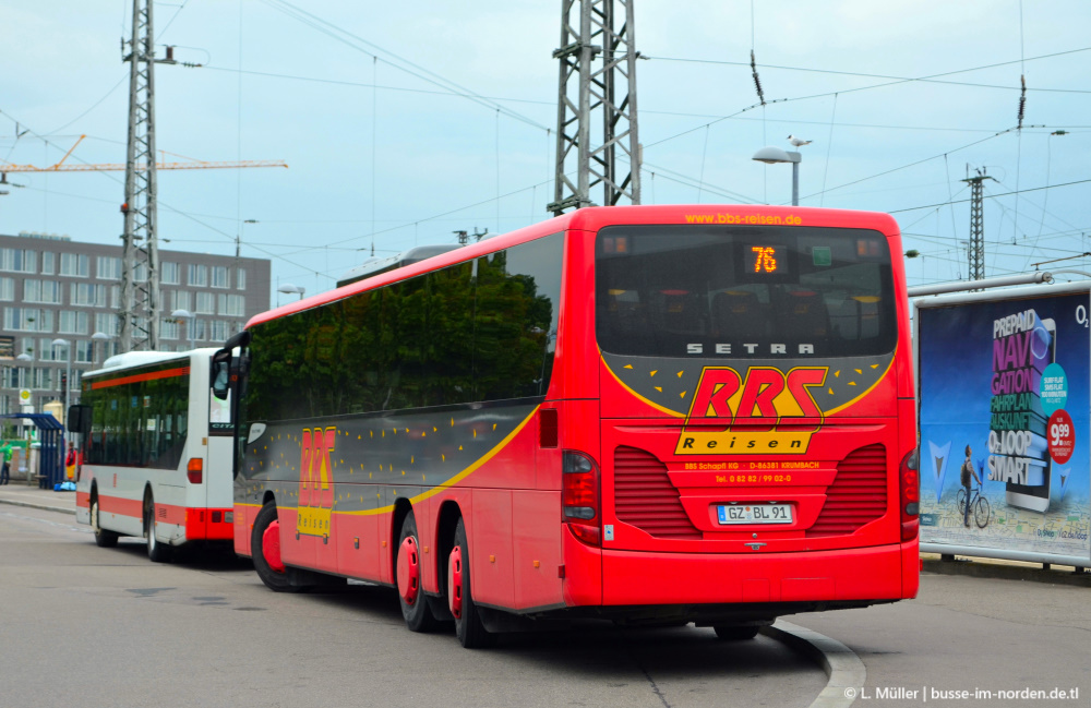 Бавария, Setra S417UL-GT № GZ-BL 91