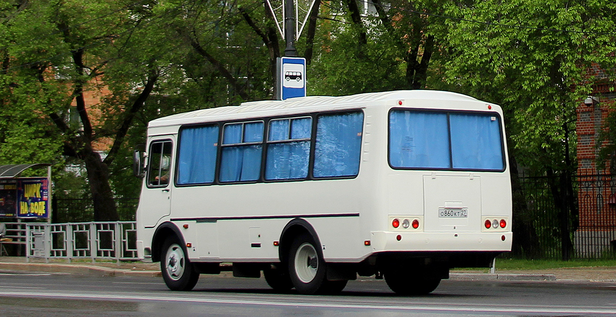 Хабаровский край, ПАЗ-320530-04 № О 860 КТ 27