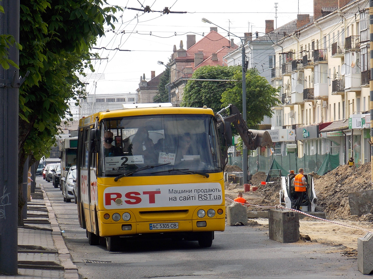 Волынская область, Богдан А092 (Y99-C53) № AC 5305 CB