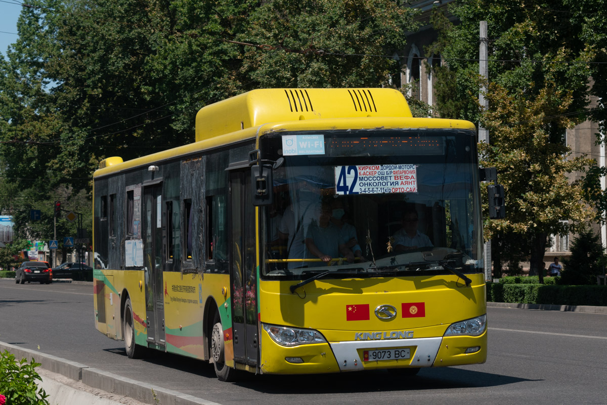 Кыргызстан, King Long XMQ6119G № 9073 BC
