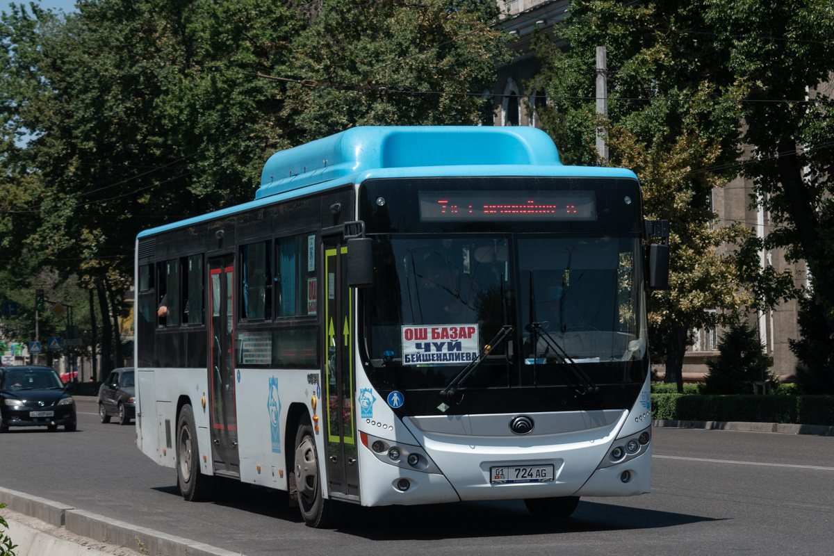 Кыргызстан, Yutong ZK6108HGH № 01 724 AG