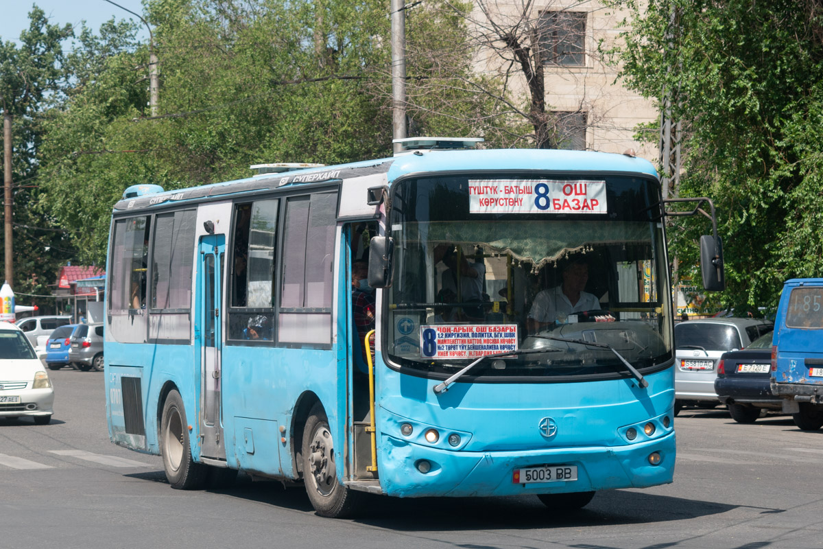 Кыргызстан, Yaxing JS6811GH № 5003 BB