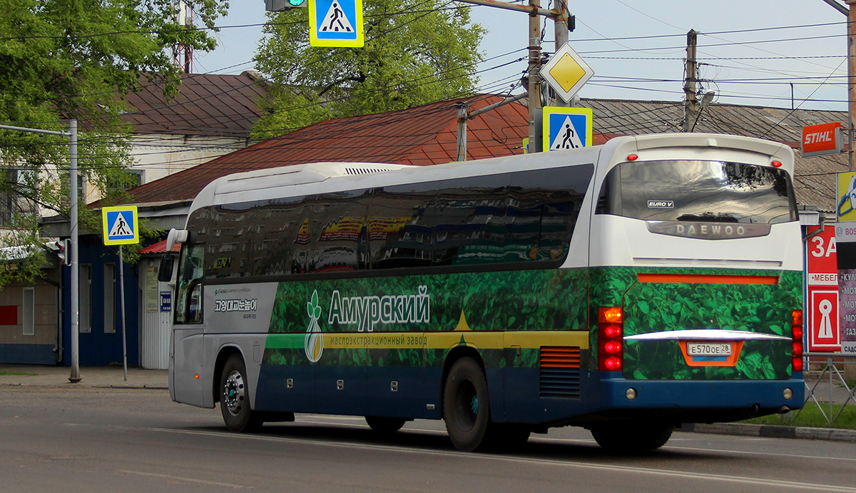 Амурская область, Daewoo FX212 Super Cruiser № Е 570 ОЕ 28