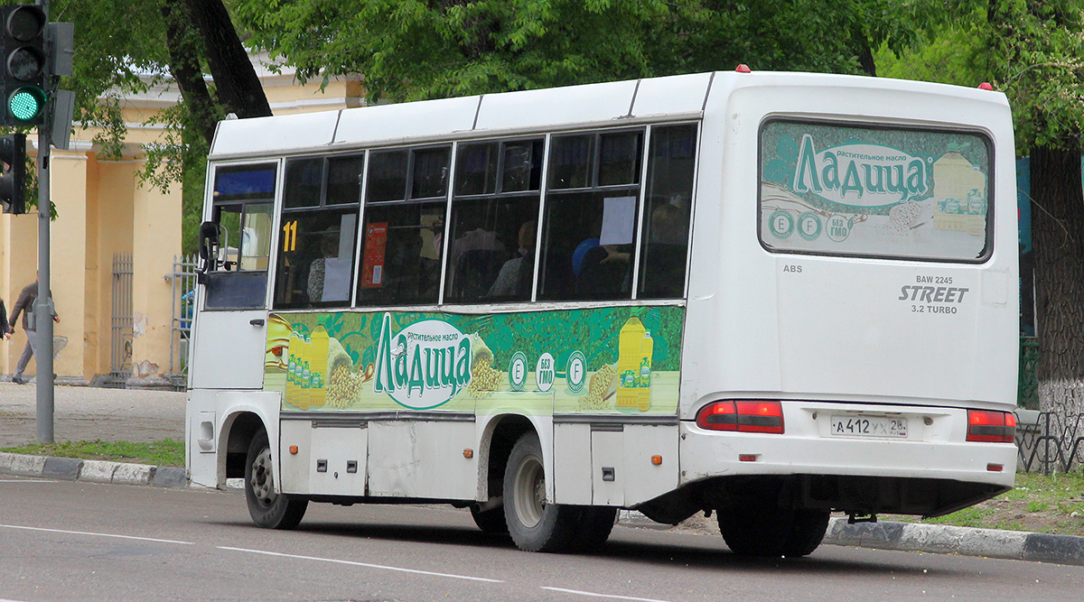 Амурская область, BAW 2245 Street № А 412 УХ 28