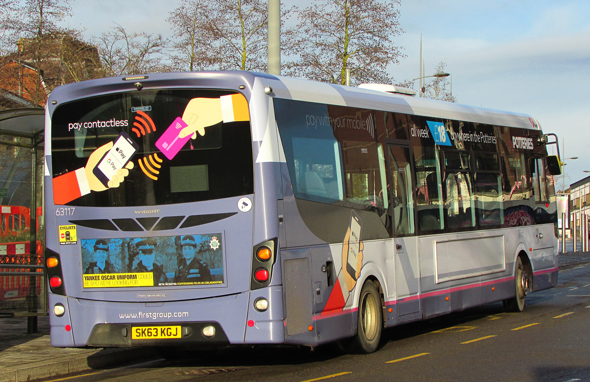 Wielka Brytania, Wright StreetLite DF Nr 63117