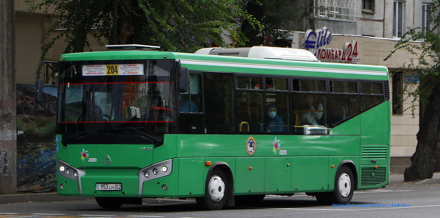 Алматы, SAZ LE60 № 953 LH 02