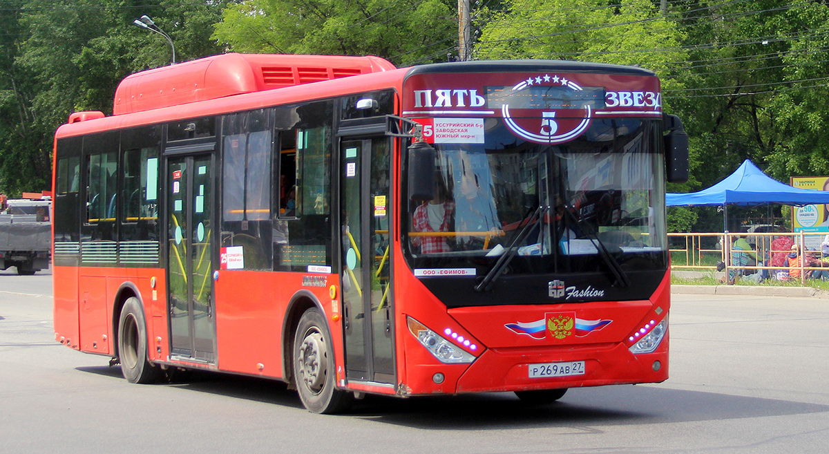 Habarovskiy kray, Zhong Tong LCK6105HGC Fashion # Р 269 АВ 27
