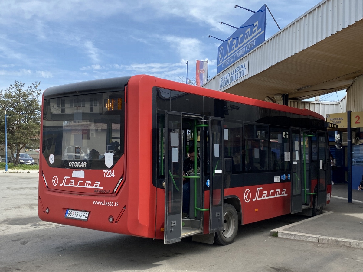 Сербия, Otokar Navigo LF № 7234