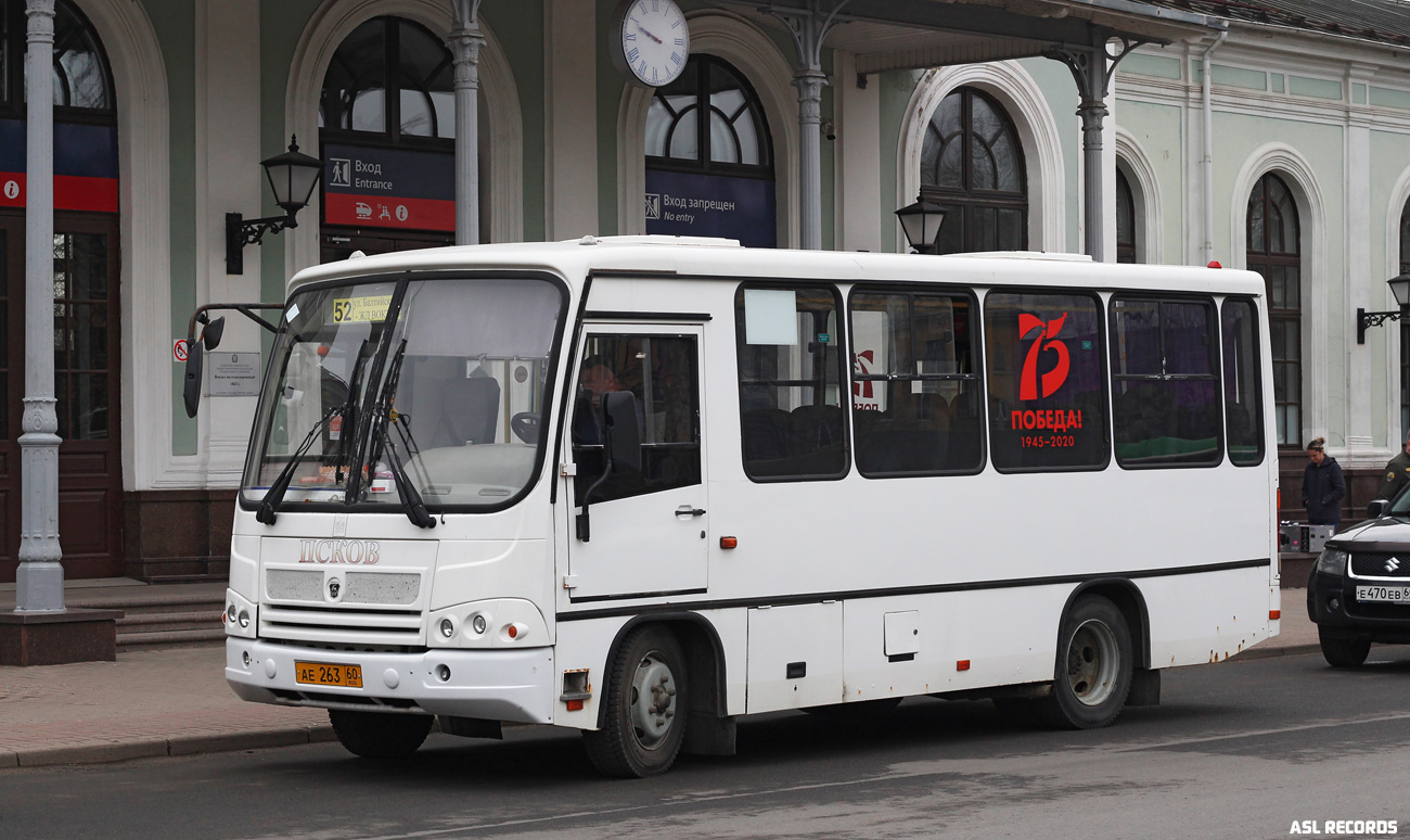 Псковская область, ПАЗ-320302-08 № АЕ 263 60
