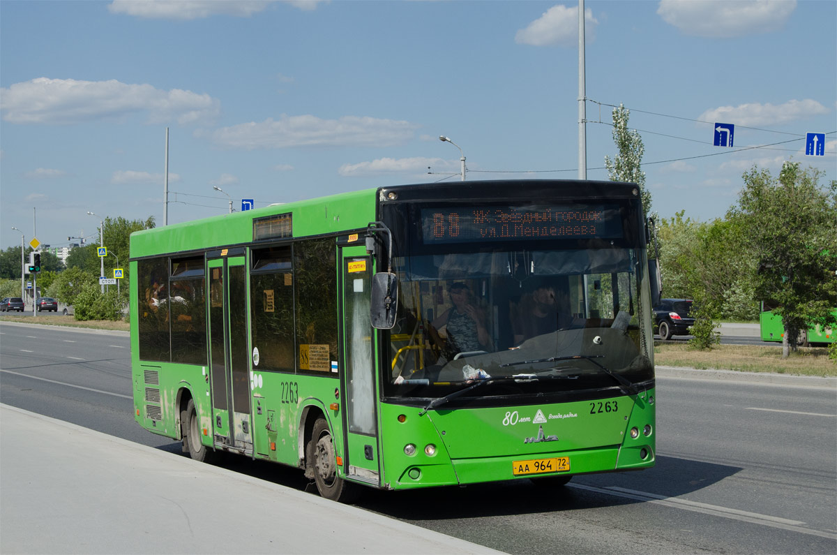 Obwód tiumeński, MAZ-206.085 Nr 2263