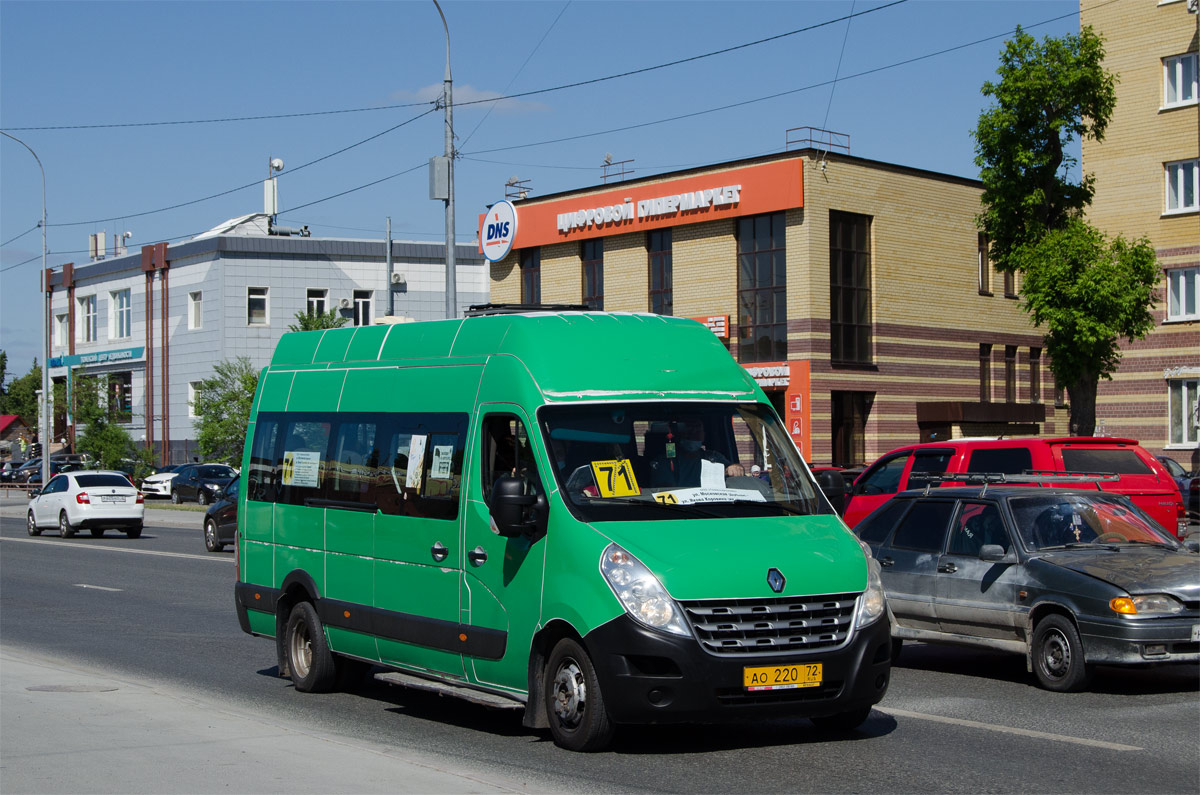 Тюменская область, Renault Master (NIAF08, НиАЗ) № АО 220 72