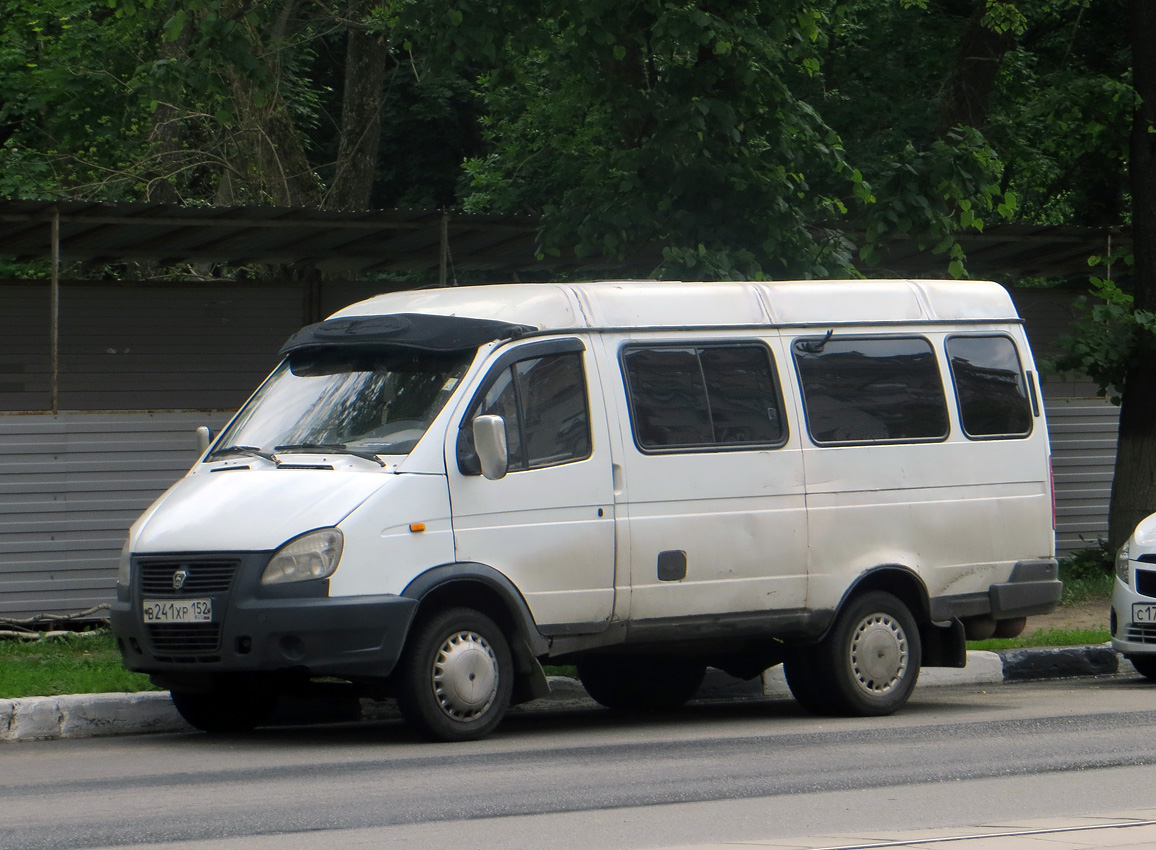 Нижегородская область, ГАЗ-322132 (XTH, X96) № В 241 ХР 152