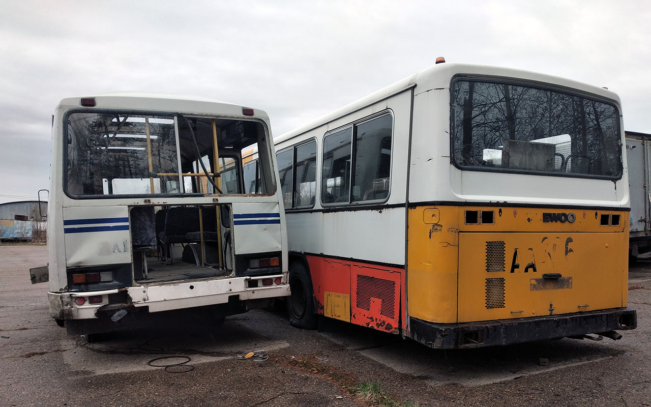 Амурская область, ПАЗ-32054-07 № 266; Амурская область, Daewoo BS106 Hi-Power № 248