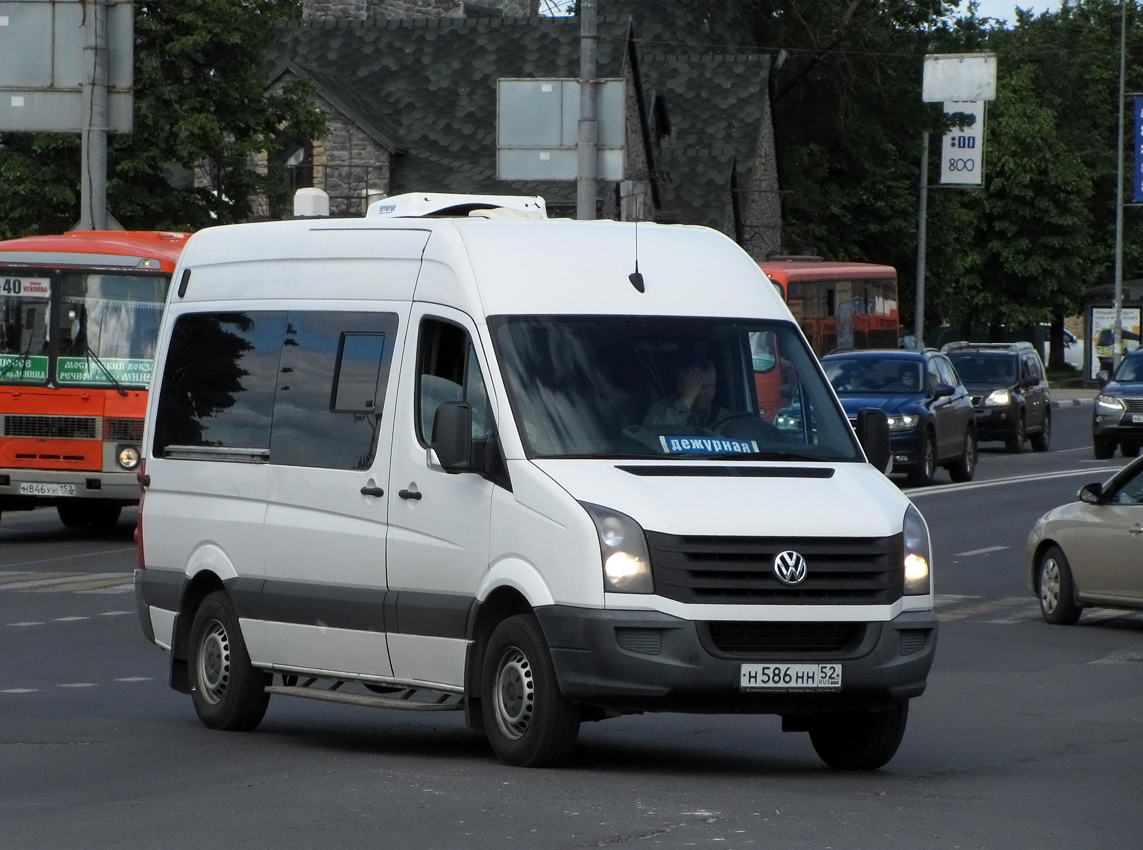 Нижегородская область, Volkswagen Crafter № Н 586 НН 52