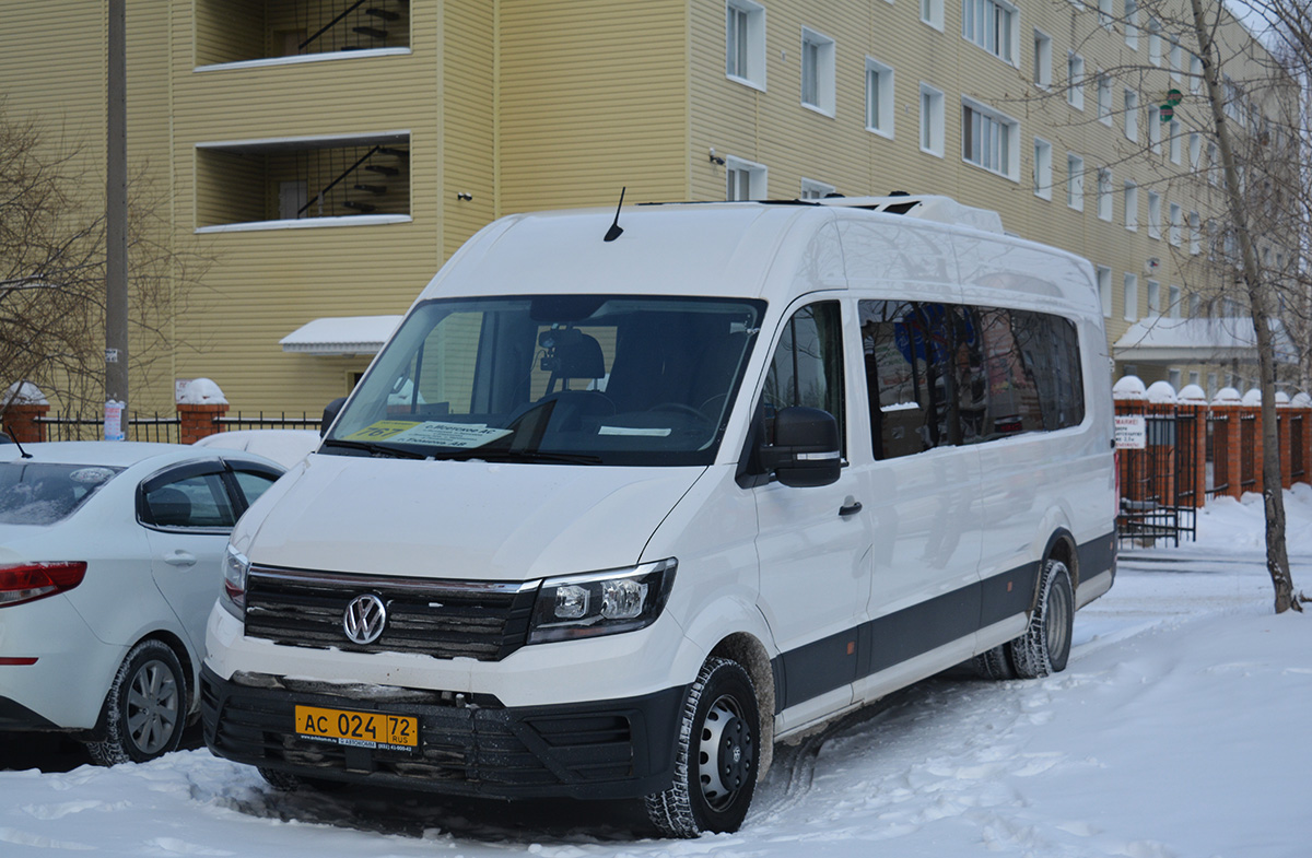 Тюменская область, Луидор-223902 (Volkswagen Crafter) № АС 024 72