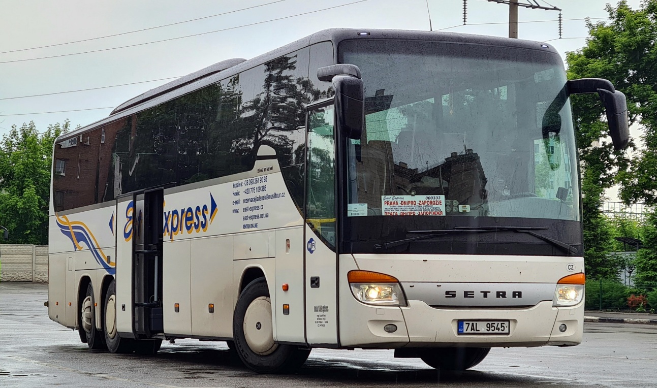 Чехия, Setra S416GT-HD/3 № 7AL 9545