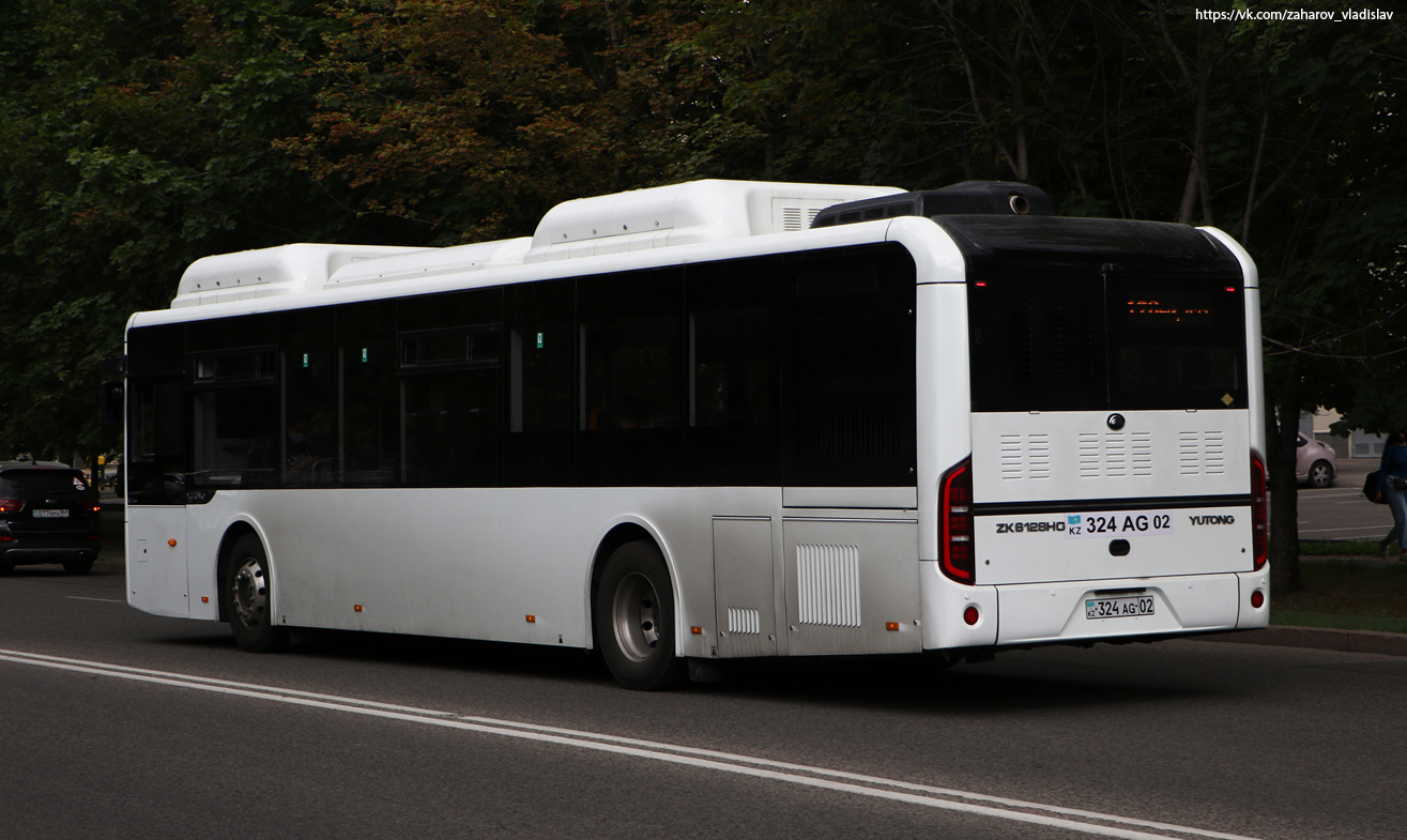 Алматы, Yutong ZK6128HG (СарыаркаАвтоПром) № 324 AG 02