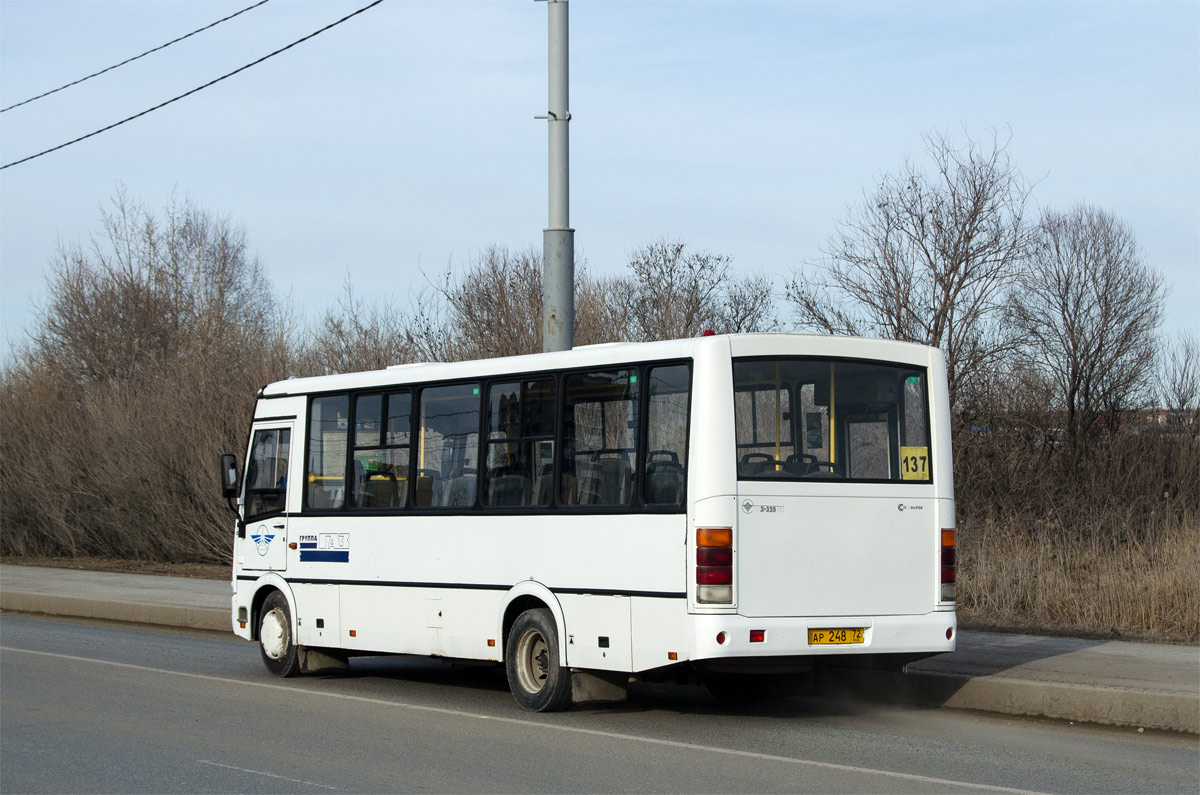 Тюменская область, ПАЗ-320412-05 № АР 248 72