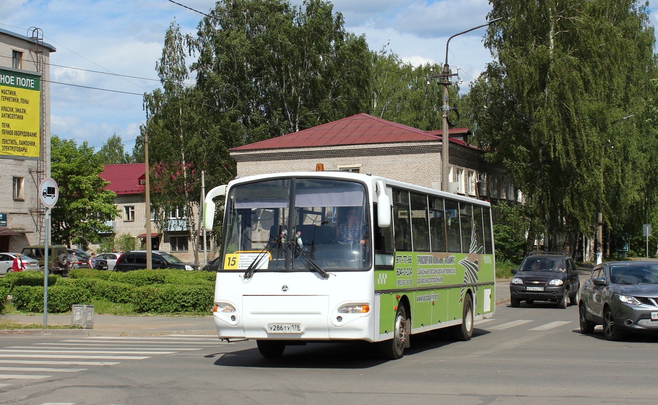 Ленинградская область, КАвЗ-4238-41 № У 286 ТУ 178