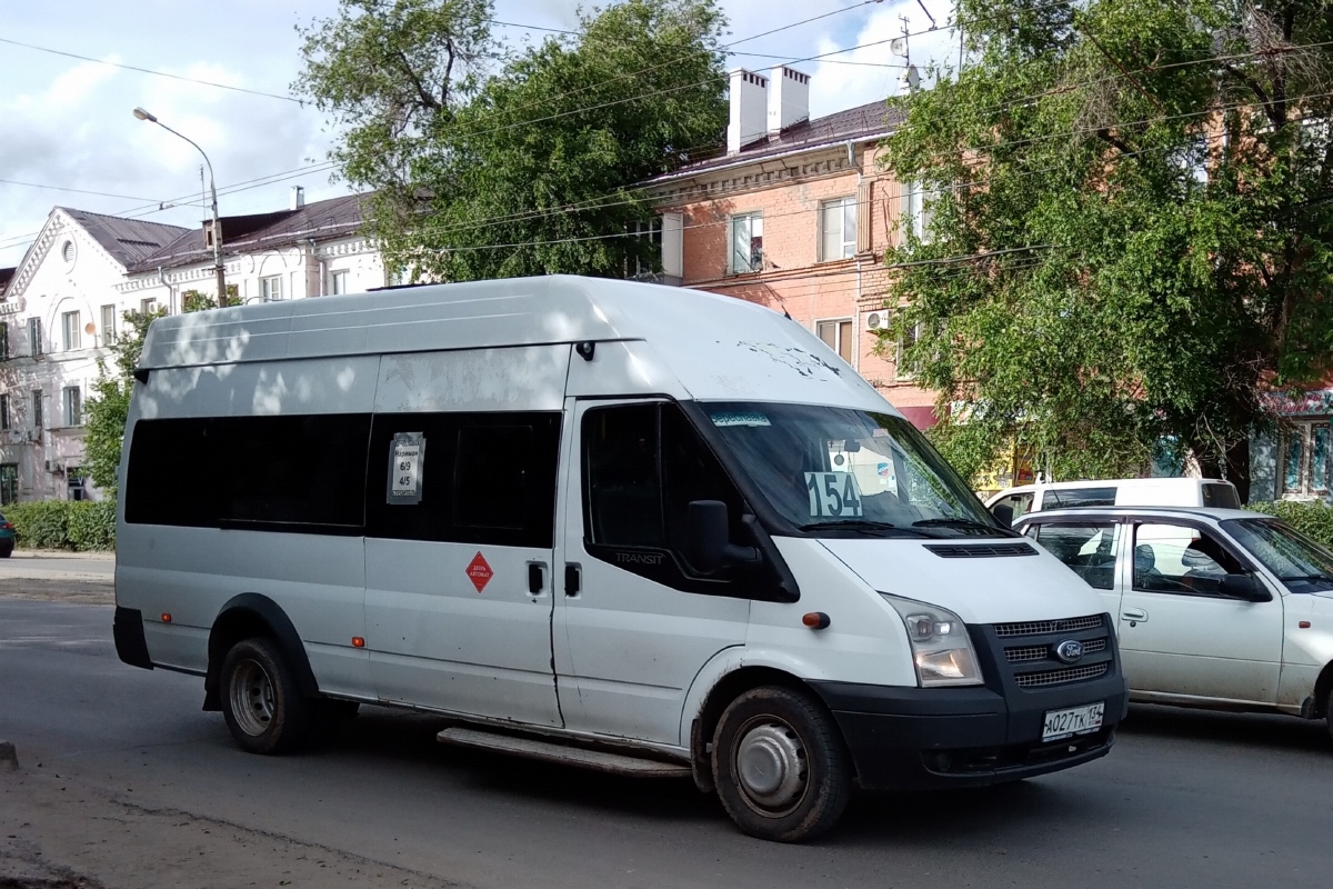 Волгоградская область, Нижегородец-222708  (Ford Transit) № А 027 ТК 134