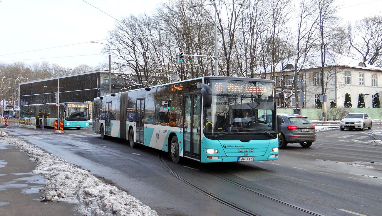 Эстония, MAN A40 Lion's City GL NG323 № 2287