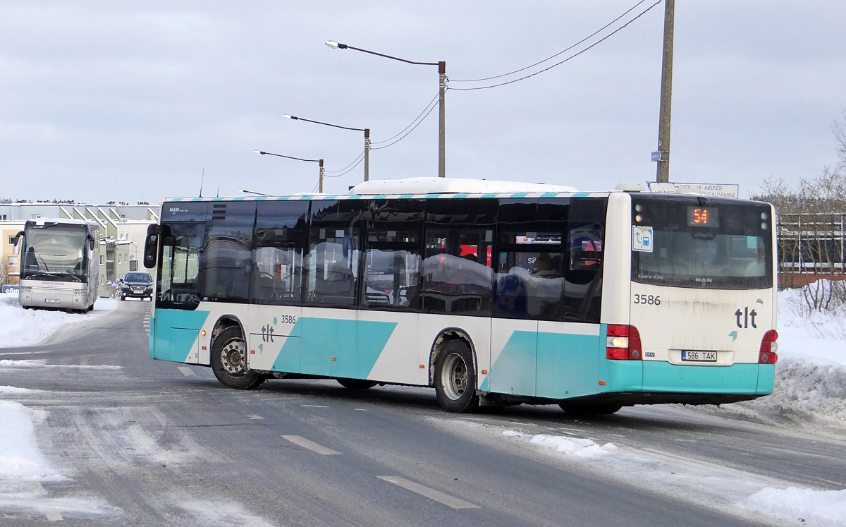 Эстония, MAN A21 Lion's City NL283 № 3586