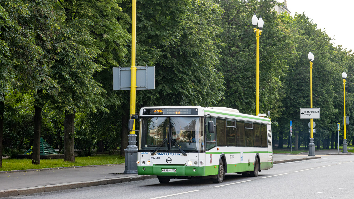 Москва, ЛиАЗ-5292.21 № 012168