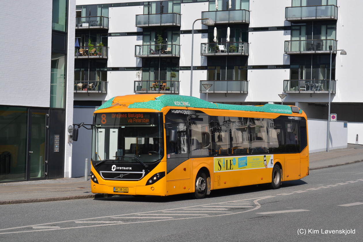 Дания, Volvo 7900 Hybrid № 8721