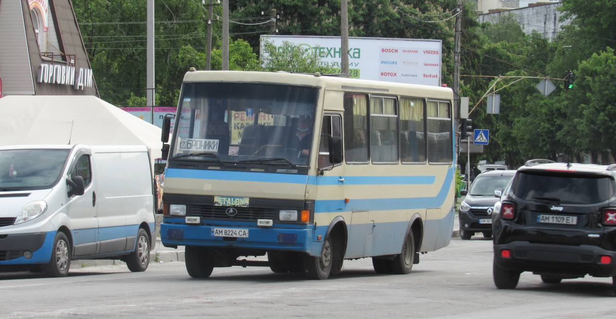 Жытомірская вобласць, БАЗ-А079.09 "Эталон" № AM 8224 CA