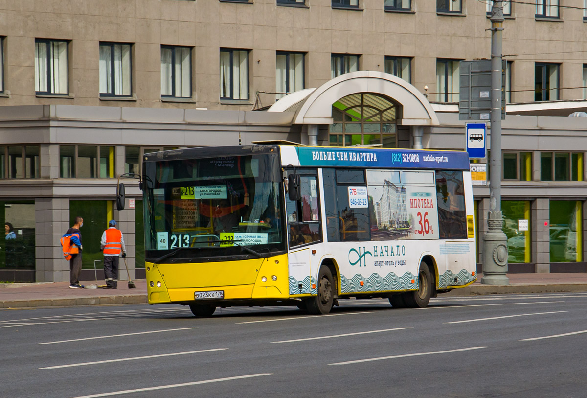 Санкт-Петербург, МАЗ-206.067 № В 023 КК 178