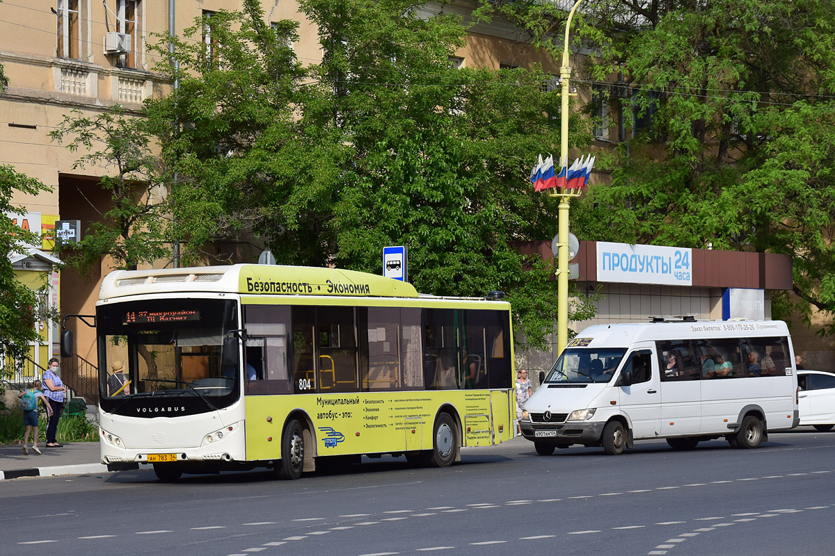 Volgograd region, Volgabus-5270.GH # 804; Volgograd region, Luidor-223212 (MB Sprinter Classic) # В 901 АМ 134