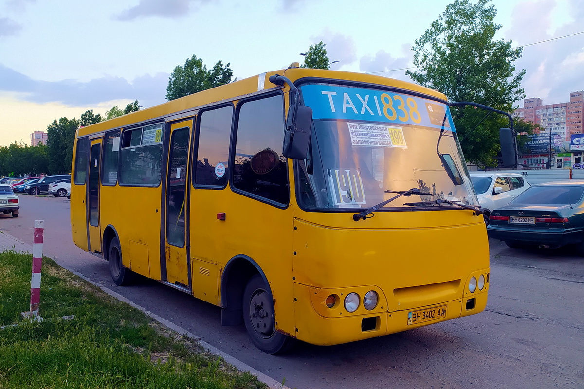 Odessa region, Bogdan A09201 # BH 3402 AA