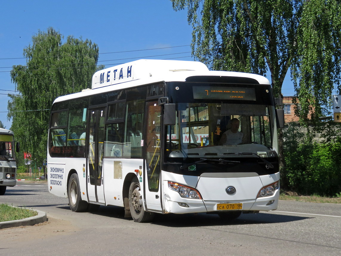 Удмуртия, Yutong ZK6852HG № СА 070 18