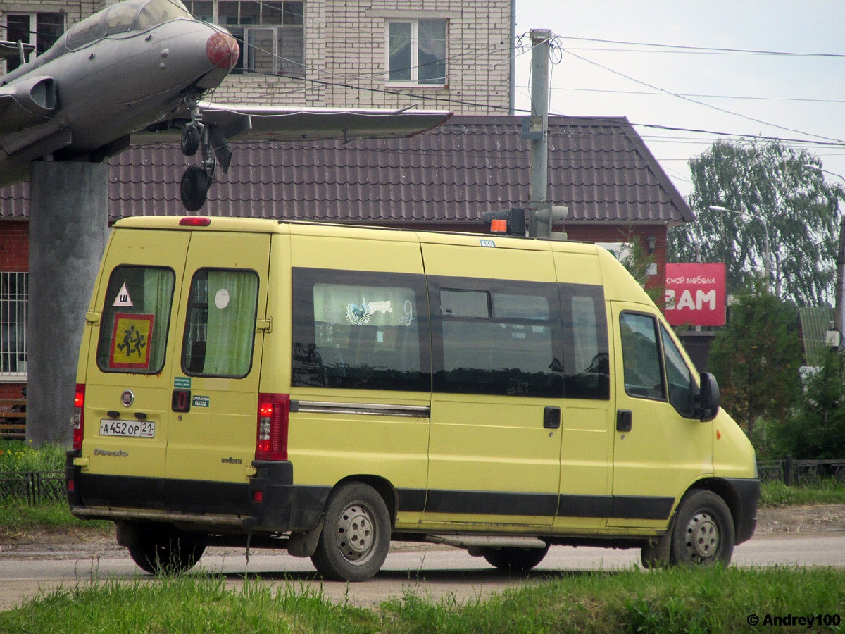 Чувашия, FIAT Ducato 244 CSMMC, -RT № А 452 ОР 21 Чувашия, FIAT Ducato 244 CSMMC, -RT № А 452 ОР 21
