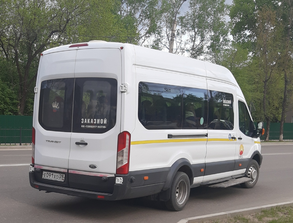 Амурская область, Ford Transit FBD [RUS] (Z6F.ESG.) № Е 091 ХО 28