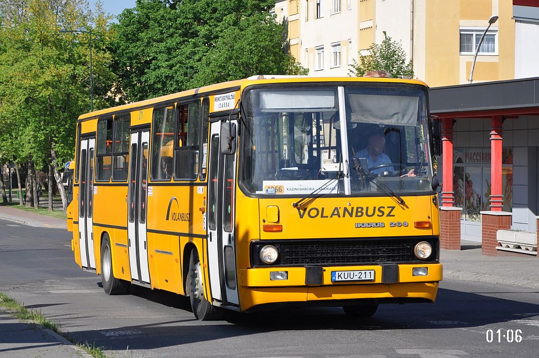 Hungary, Ikarus 263.11 # KUU-211