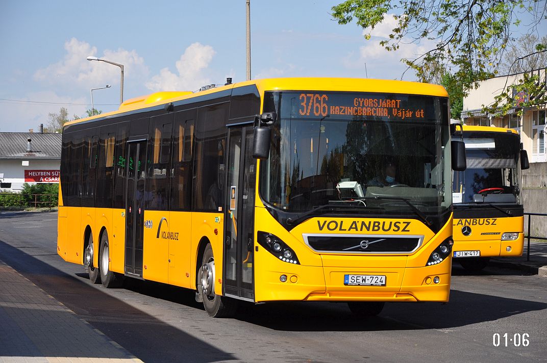 Венгрия, Volvo 8900BLE № SEW-724