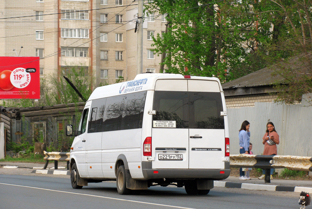 Нижегородская область, Луидор-223202 (MB Sprinter Classic) № О 221 РУ 152