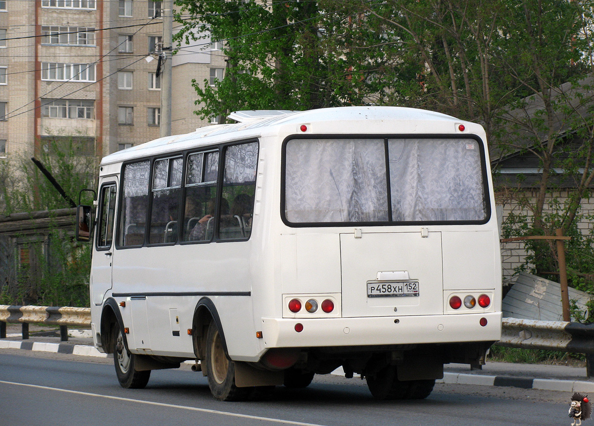 Nizhegorodskaya region, PAZ-320530-22 Nr. Р 458 ХН 152