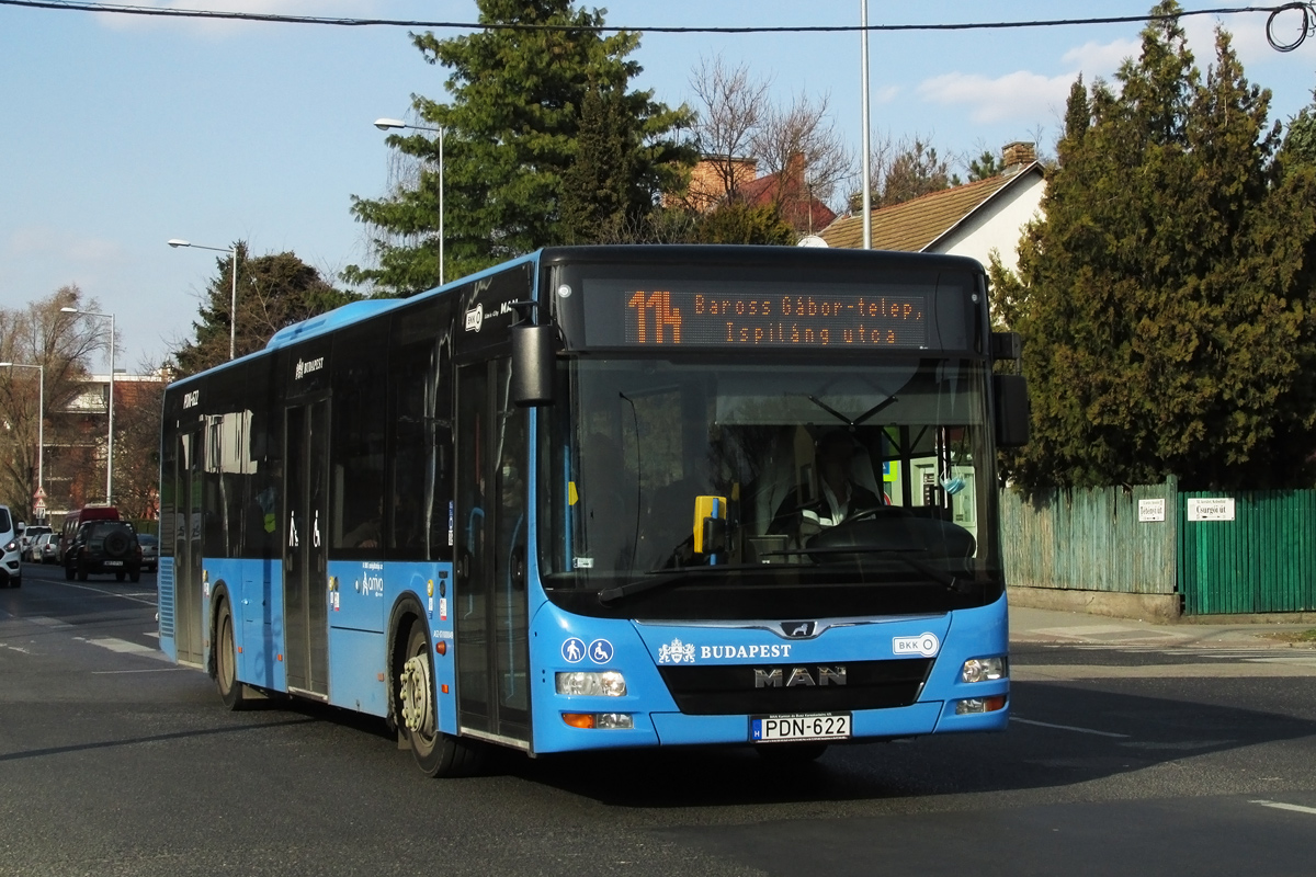 Венгрия, MAN A21 Lion's City NL283 № PDN-622